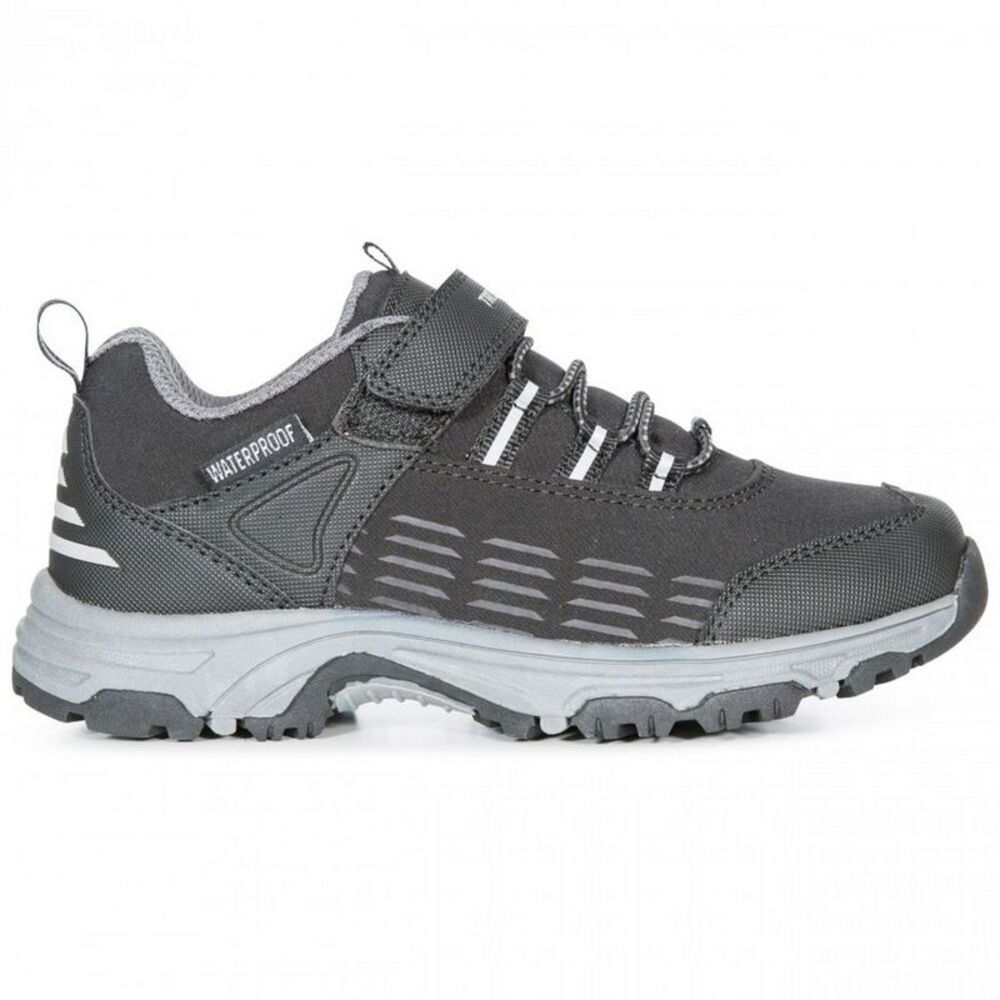 Trespass Childrens/Kids Harrelson Low Cut Hiking Sneakers / Black